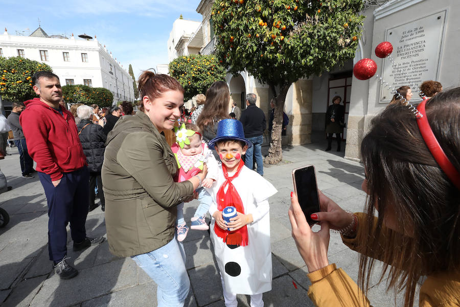 Los niños inician el Carnaval Romano