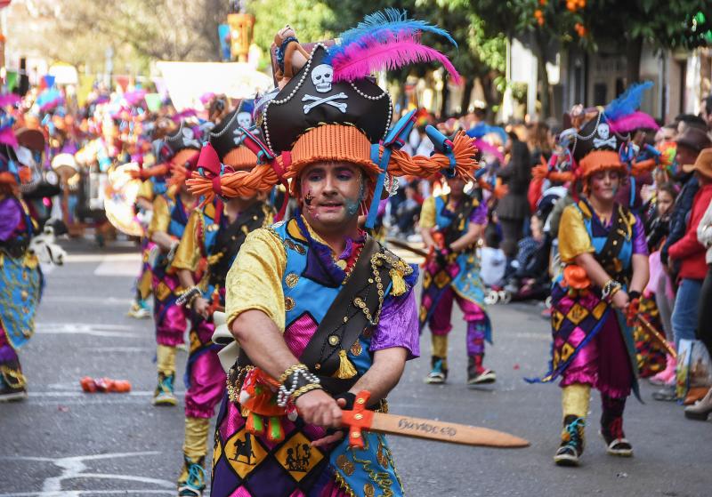 Gran desfile de comparsas del Carnaval de Badajoz 2019