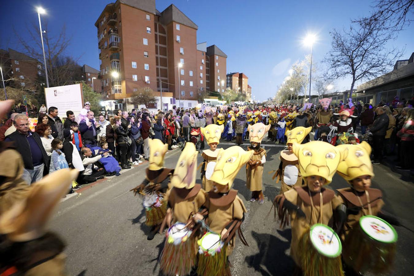 Desfile en el Carnaval de Cáceres