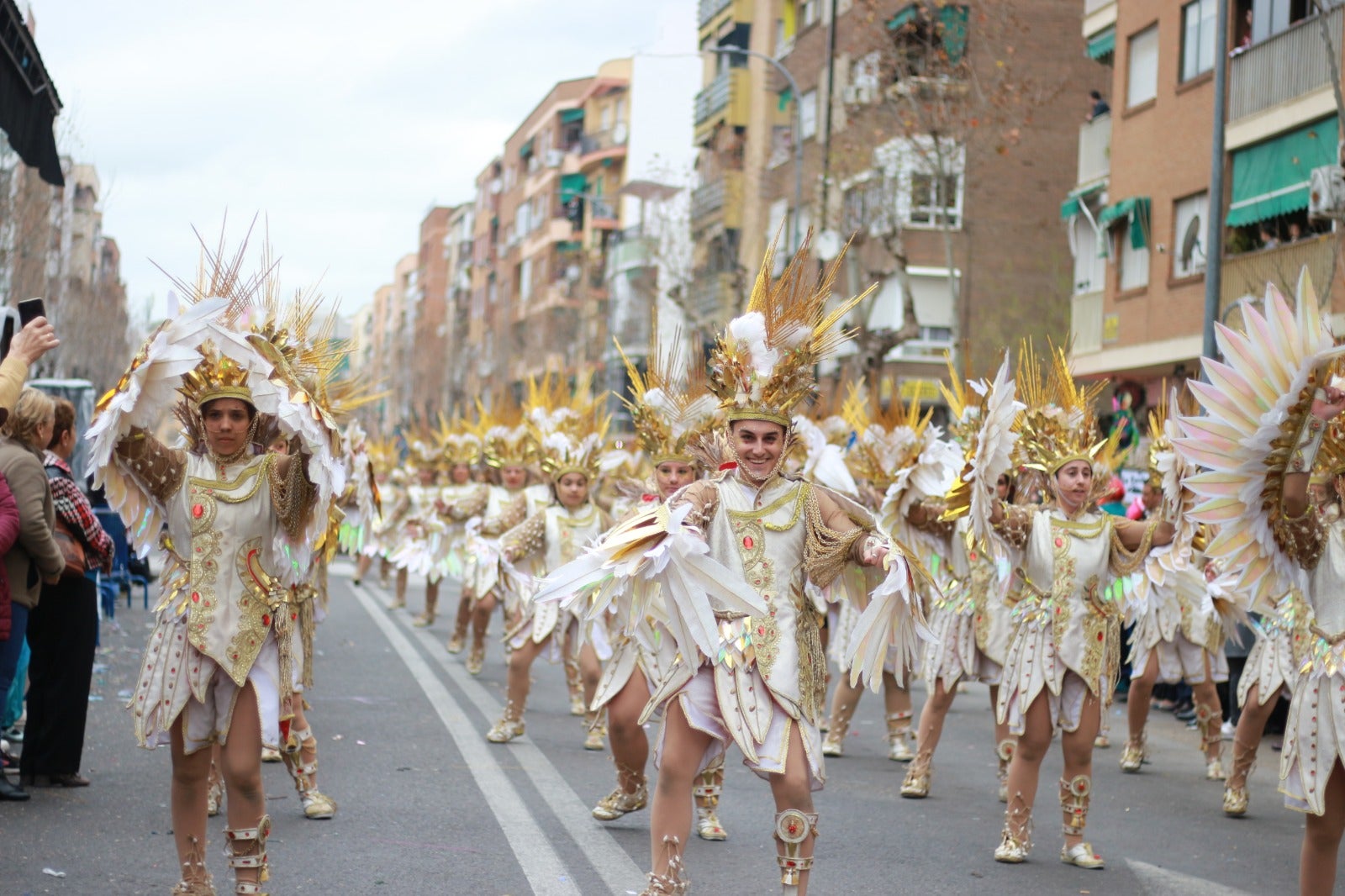 San Roque despide el Carnaval de Badajoz con tres horas de desfile