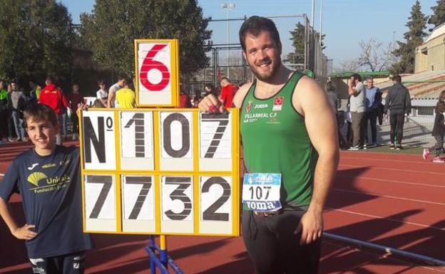 Cienfuegos, al frente del equipo español para la Copa de Europa de lanzamientos en Eslovaquia