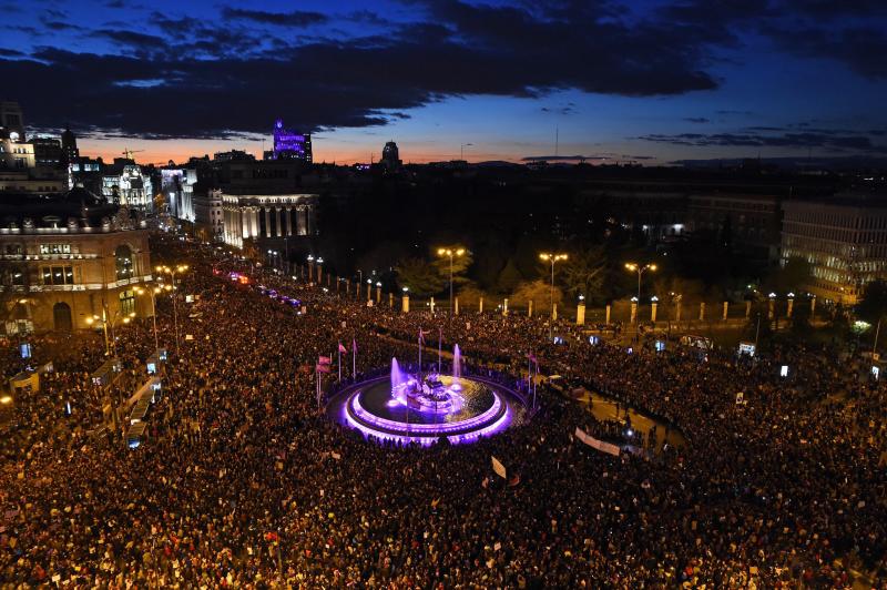 España se moviliza por el 8-M
