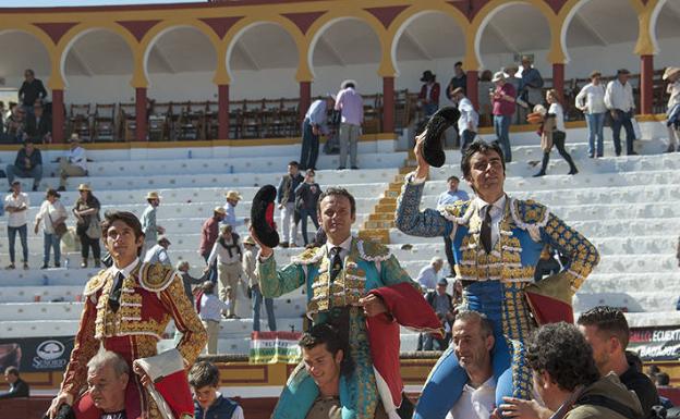 La izquierda de Ferrera y el temple de Perera brillaron en la matinal