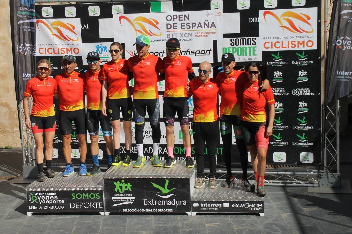 Jerez de los Caballeros vive una magnifica jornada de ciclismo con la 2ª prueba del Open de España Maratón