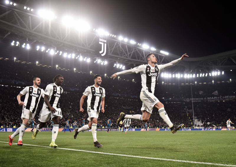 Las mejores imágenes de la Juventus-Atlético de Madrid