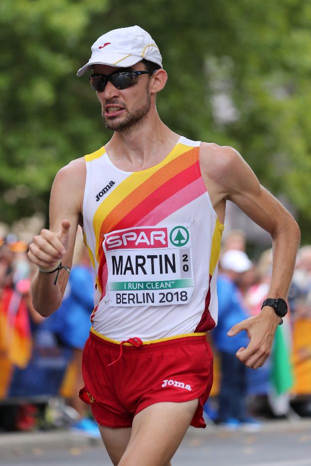 Álvaro Martín persigue su cuarto título consecutivo en 20 km marcha en Oropesa