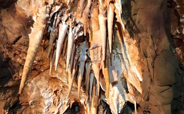 Aparecen dos grutas durante la obra de la Ronda Sureste de Cáceres