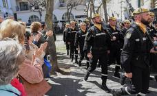 Los militares de la UME reciben el agradecimiento de Badajoz
