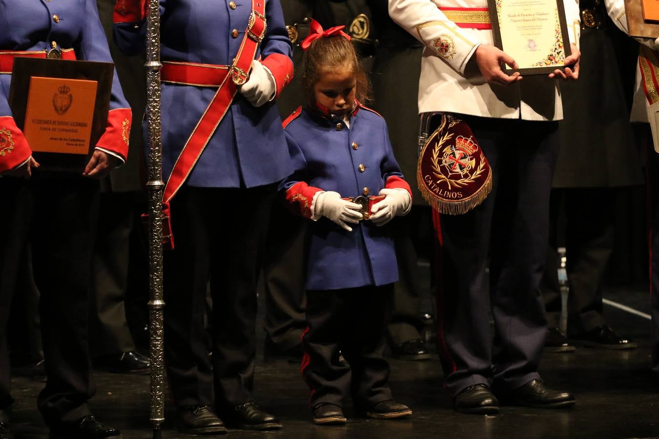 Sones solidarios anuncian la Semana Santa jerezana en el VI 'Certamen de Bandas Solidario'