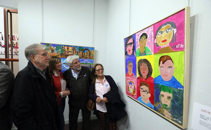 Muestra de pinturas de Down Mérida
