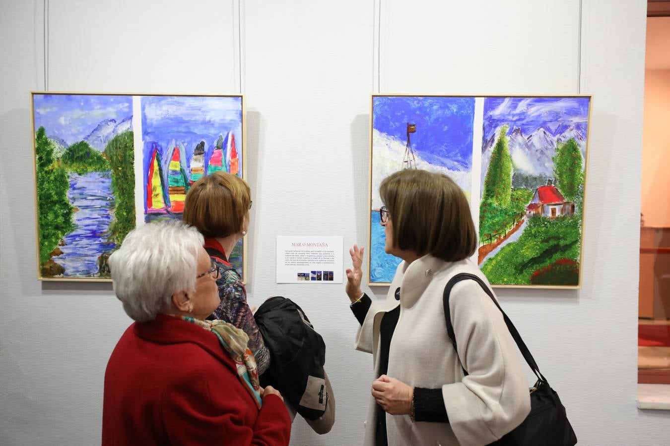 Muestra de pinturas de Down Mérida