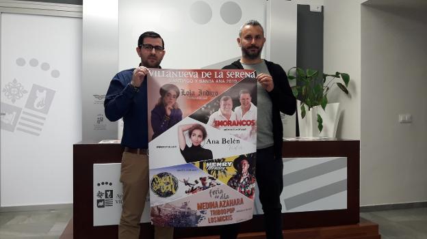 Ana Belén, Los Morancos o Lola Índigo, platos fuertes en las fiestas de 'Santiaguito'