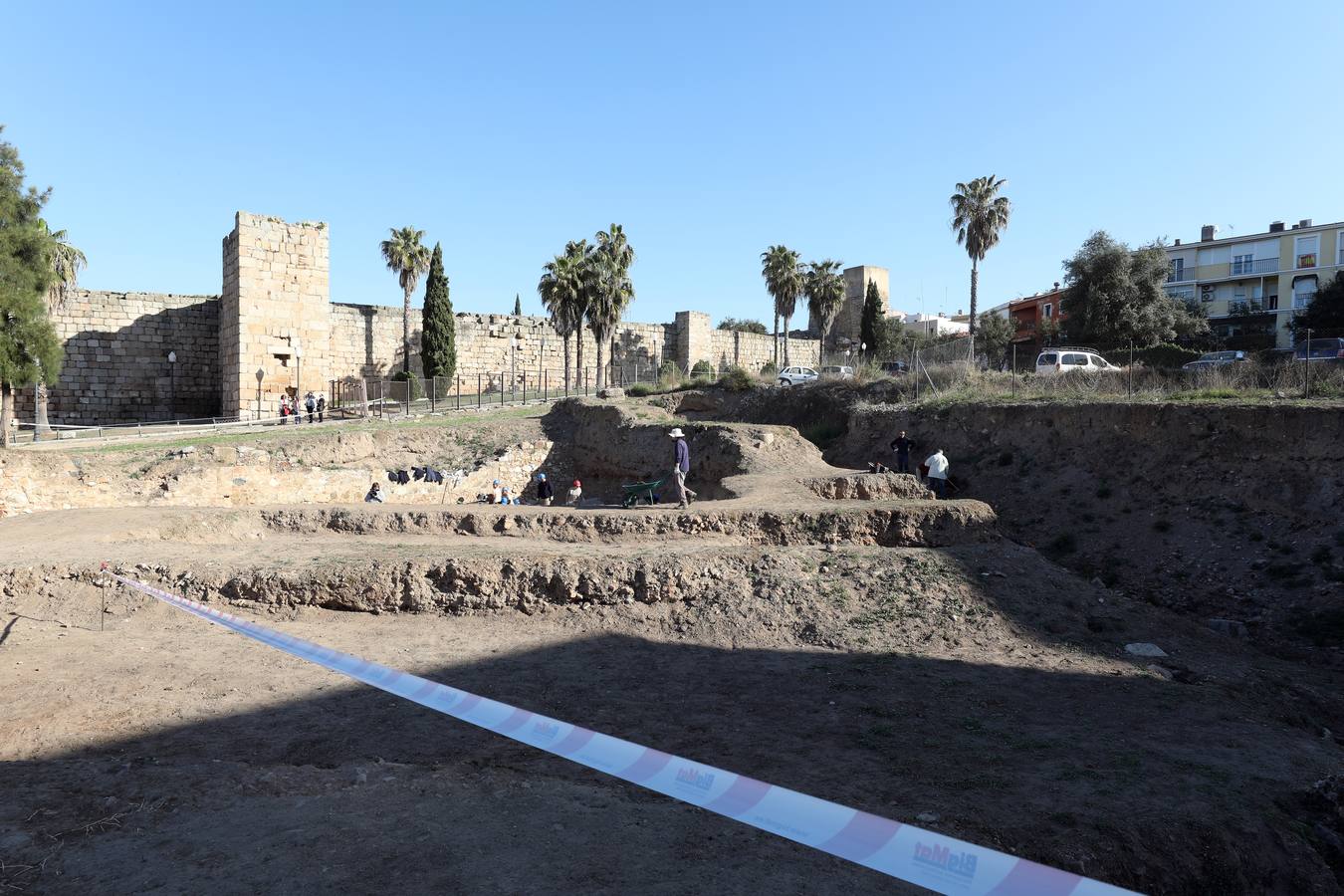 Excavaciones en el paraje Huerta de Otero de Mérida