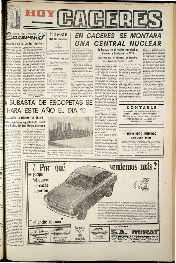 50 años de la historia de Almaraz en 10 noticias