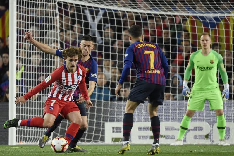 Las mejores imágenes del Barcelona-Atlético de Madrid