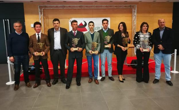Entrega de premios de la Federación taurina de Extremadura