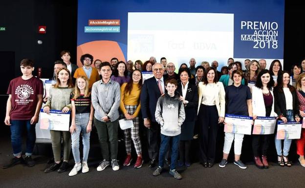 Alumnos de Fuente Arco y Cáceres, galardonados con los premios nacionales Acción Magistral