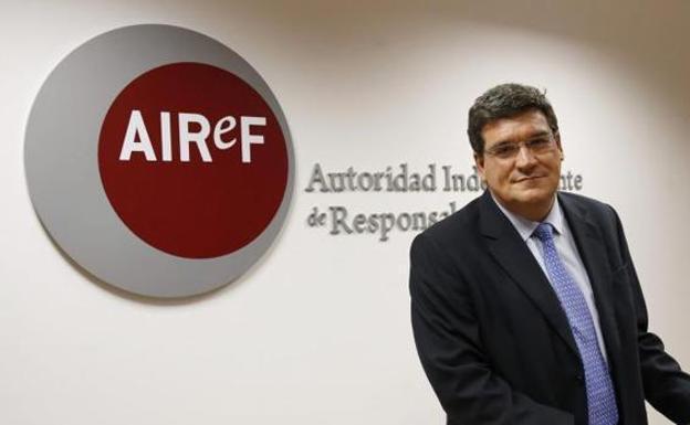 La Airef considera improbable que la Junta cumpla este año el objetivo de déficit del 0,1%