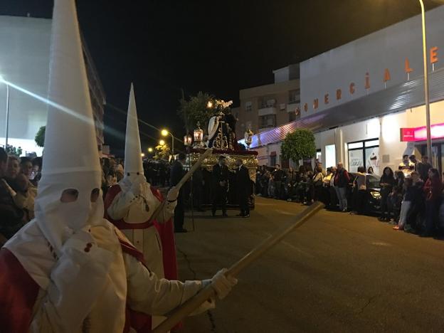 Jesús Orando procesiona en Almendralejo en su 50º aniversario