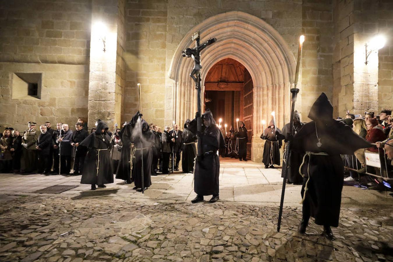 Salida del Cristo Negro en Cáceres