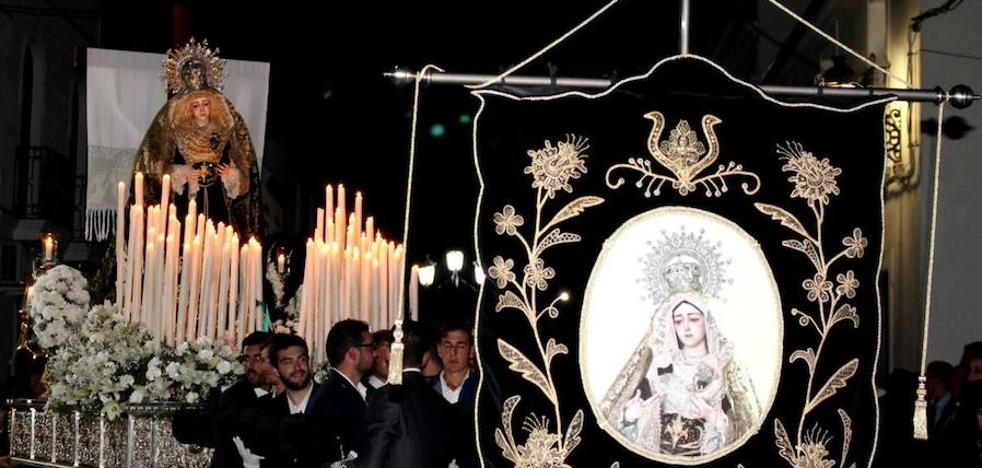 El Santo Entierro y La Soledad marcan el Viernes Santo en Monesterio