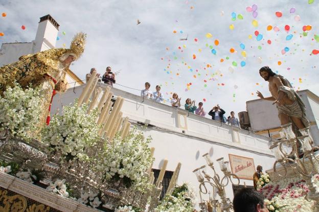 Jerez vive el Domingo de Resurrección con una procesión llena de gozo