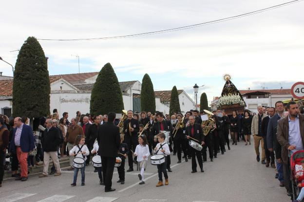 Los casareños reviven de forma intensa las tradiciones de su Semana Santa