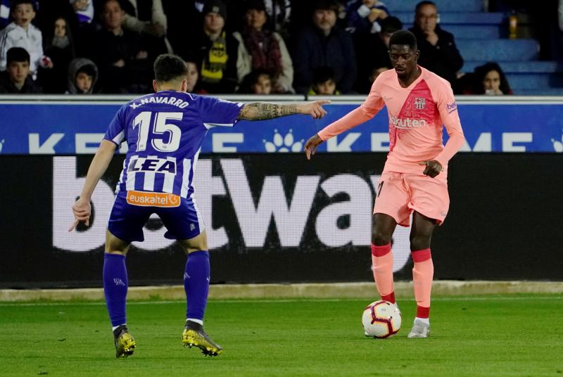 Las mejores imágenes del Alavés-Barcelona