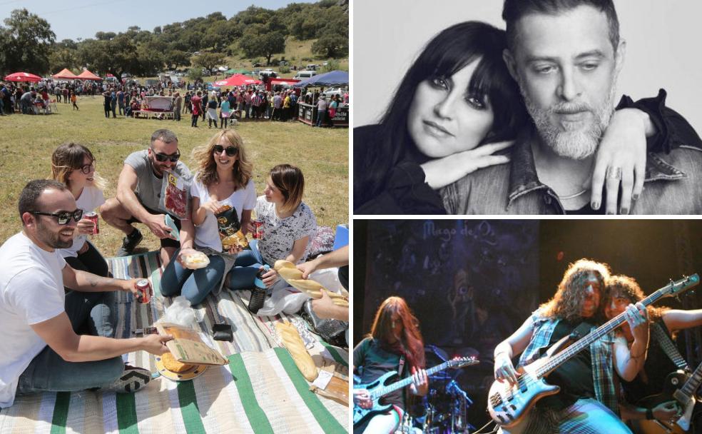 Ocio en la dehesa con Efecto Mariposa y Mägo de Oz en los escenarios