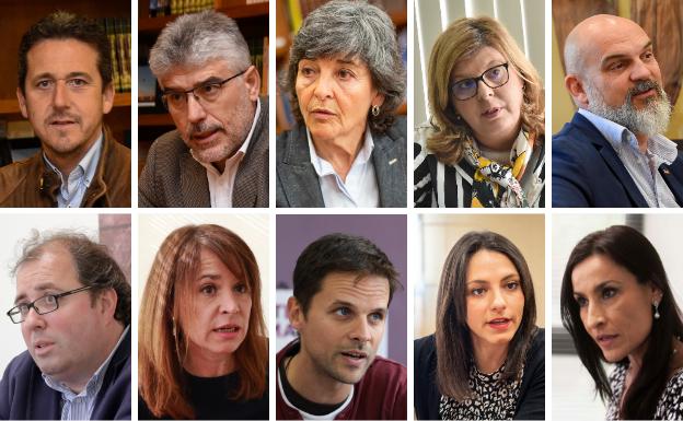 Estos son los diez cabezas de lista al Congreso por Badajoz y Cáceres