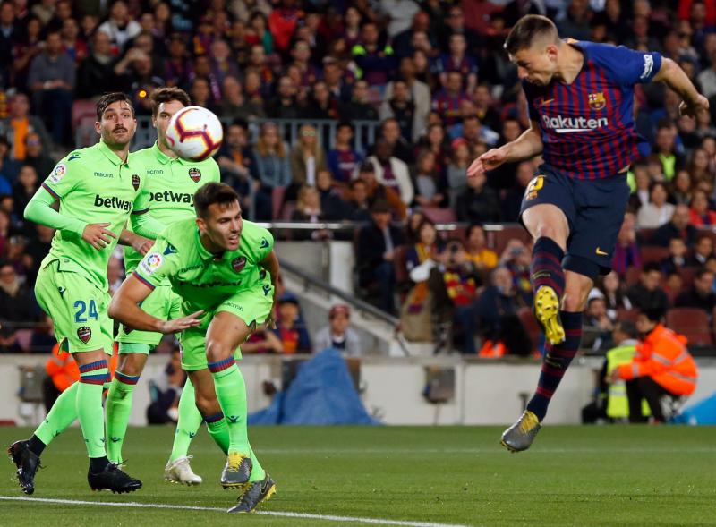 Las mejores imágenes del Barcelona-Levante