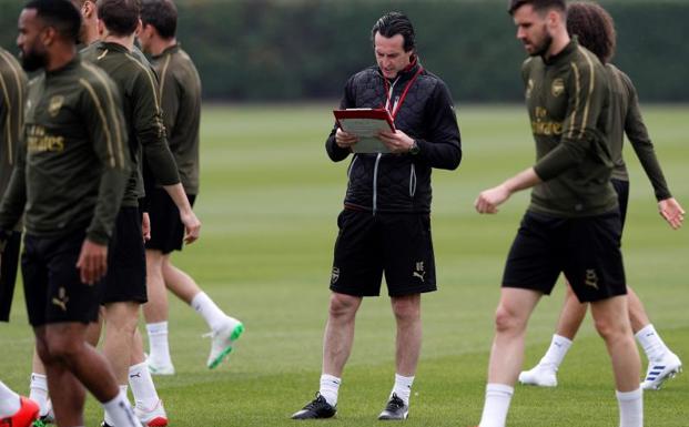 Emery: «»Hay que concentrarse en el partido de ida»