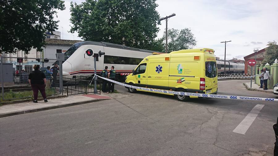 Fallece una mujer atropellada por un tren en Navalmoral