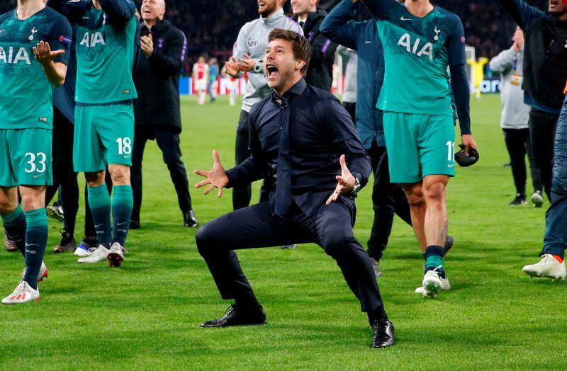 Las mejores imágenes del Ajax-Tottenham