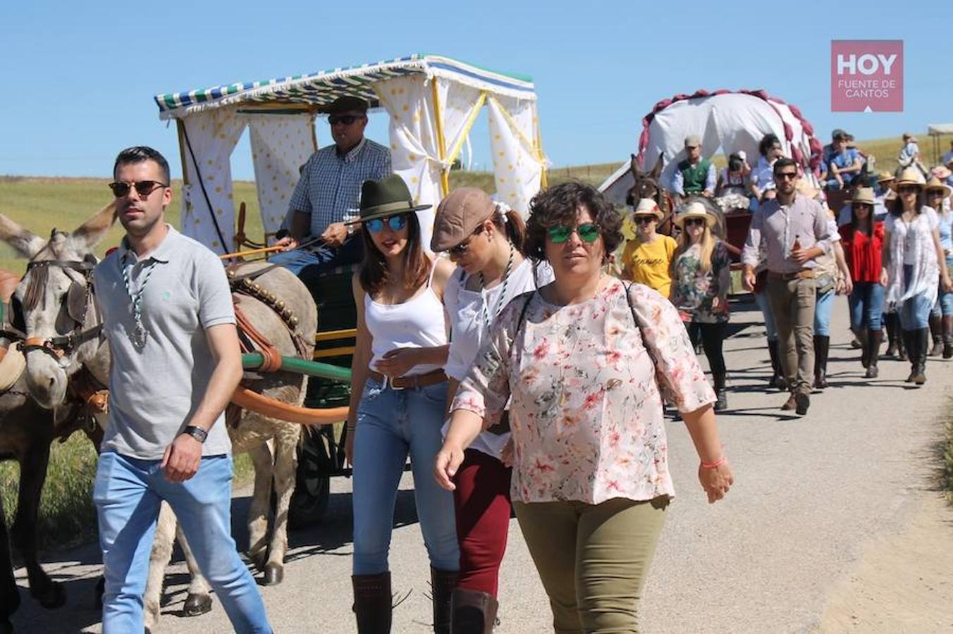 CAMINO 79 ROMERÍA EN HONOR A SAN ISIDRO LABRADOR EN FUENTE DE CANTOS (PARTE II)