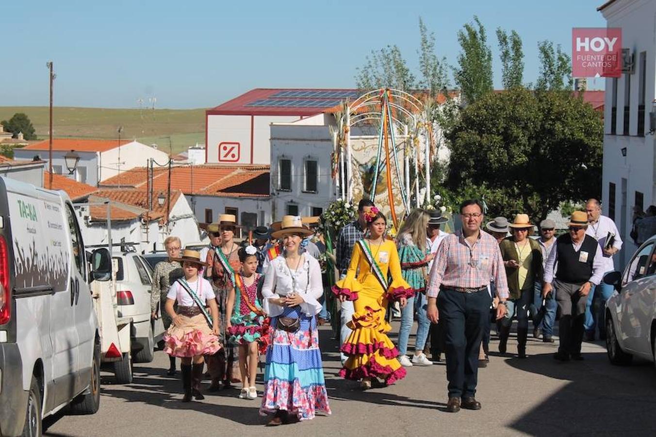 CAMINO 79 ROMERÍA EN HONOR A SAN ISIDRO LABRADOR EN FUENTE DE CANTOS (PARTE I)