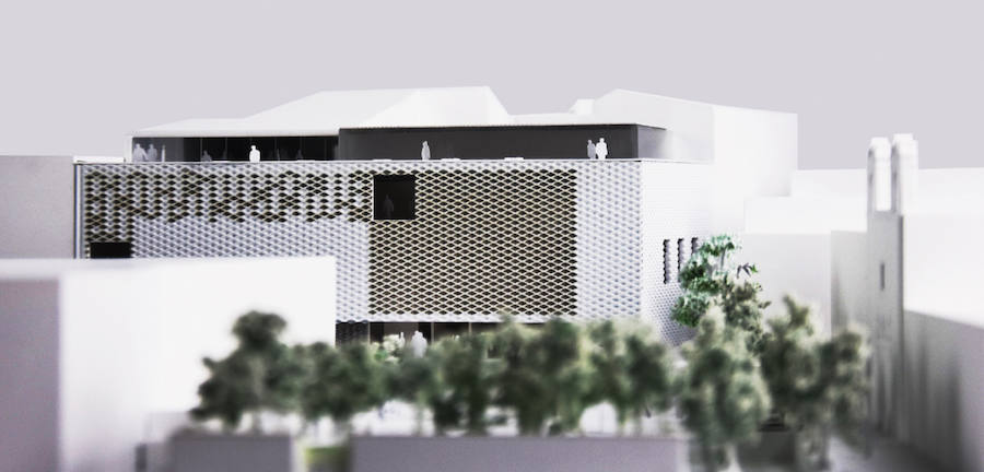 La nueva sede de la Fundación CB estará unida a la plaza del Luis de Morales por un escenario
