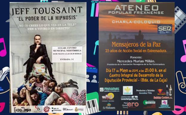 Charla e Hipnosis este fin de semana en Fregenal de la Sierra