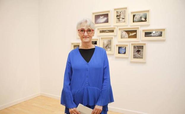 Exposición de 'collages' de Piti Corella en la sala Pintores 10 de Cáceres