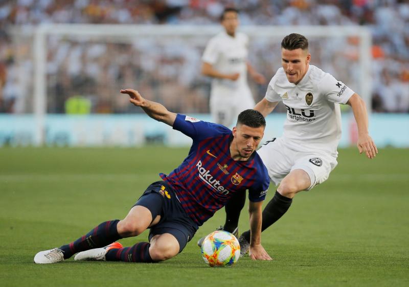 Las mejores imágenes del Barcelona-Valencia de la final de Copa del Rey