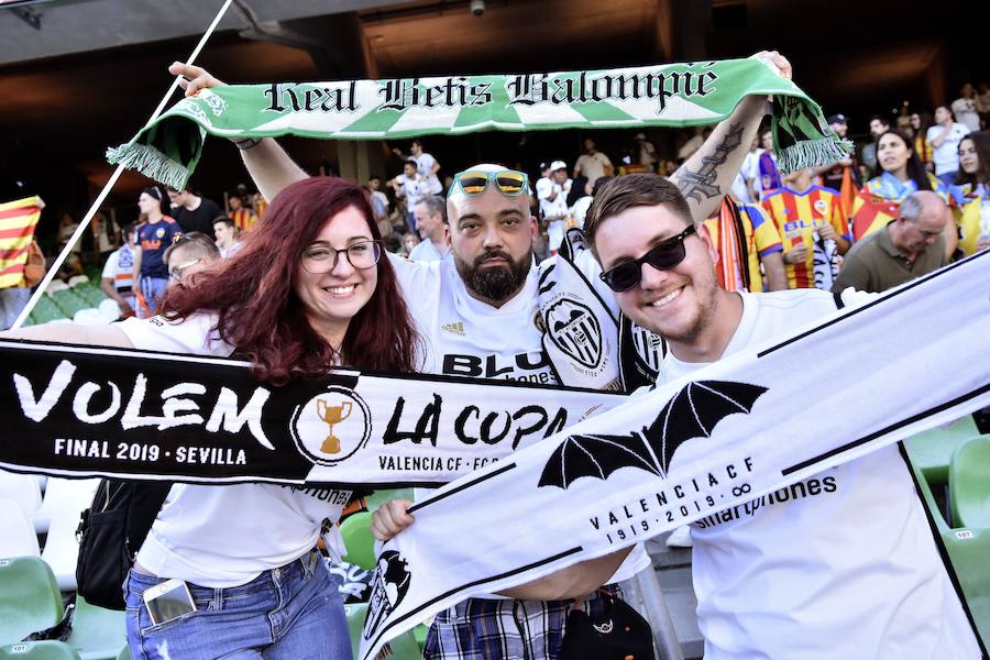 Final Copa del Rey, ambiente festivo
