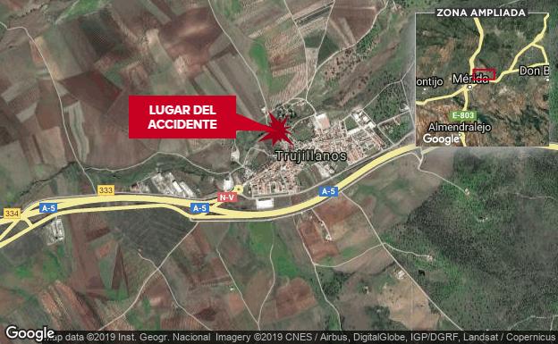 Herido grave un trabajador al sufrir una descarga eléctrica en Trujillanos