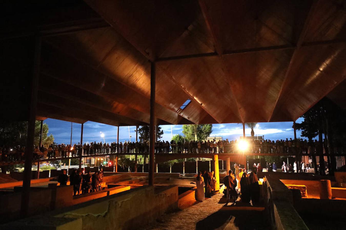 Emérita Lúdica arranca con el 'Funus Romanus' en la Casa del Mitreo de Mérida