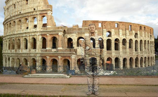 Liu Bolin, la paradoja del camaleón