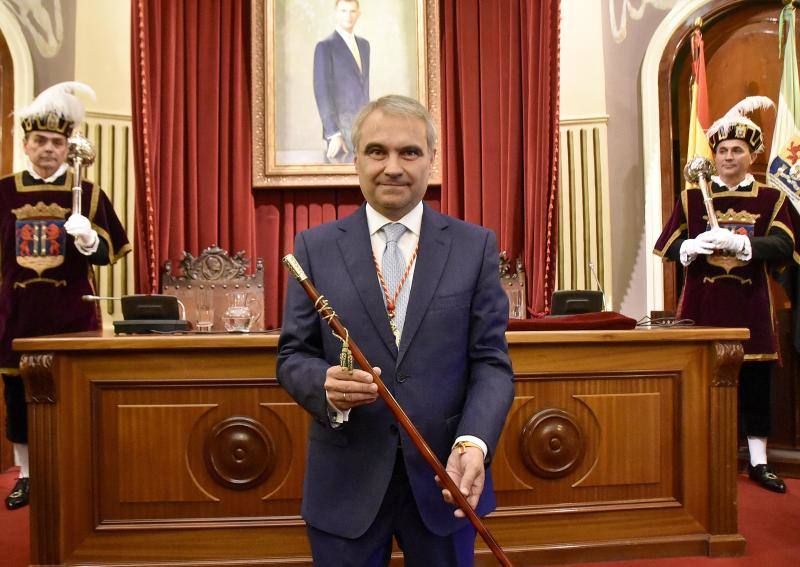 Fragoso, alcalde de Badajoz con votos de Cs y Vox
