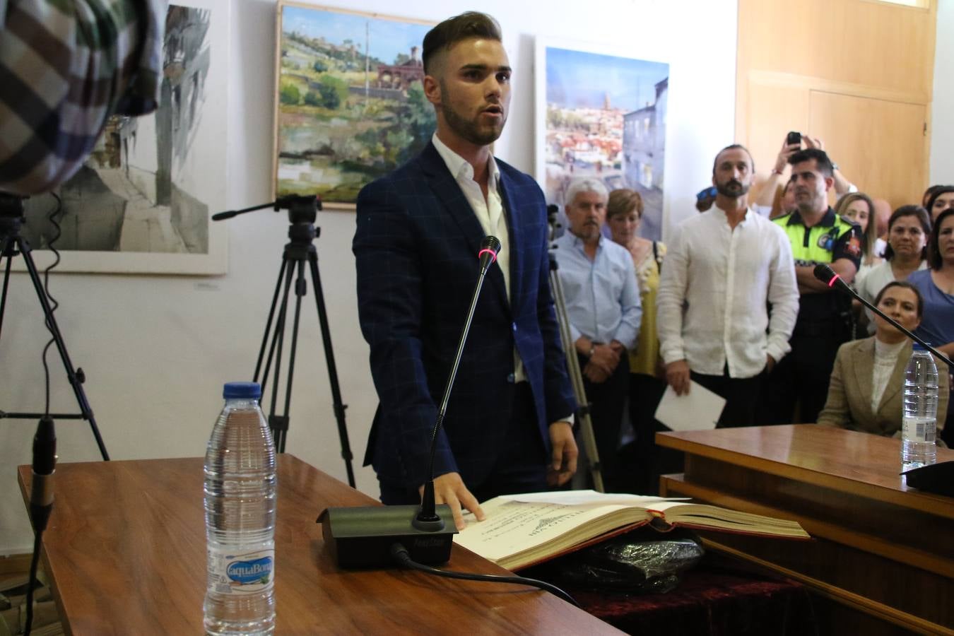 Constitución del nuevo Ayuntamiento en Jerez de los Caballeros