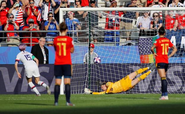 Dos penaltis acaban con el sueño de España