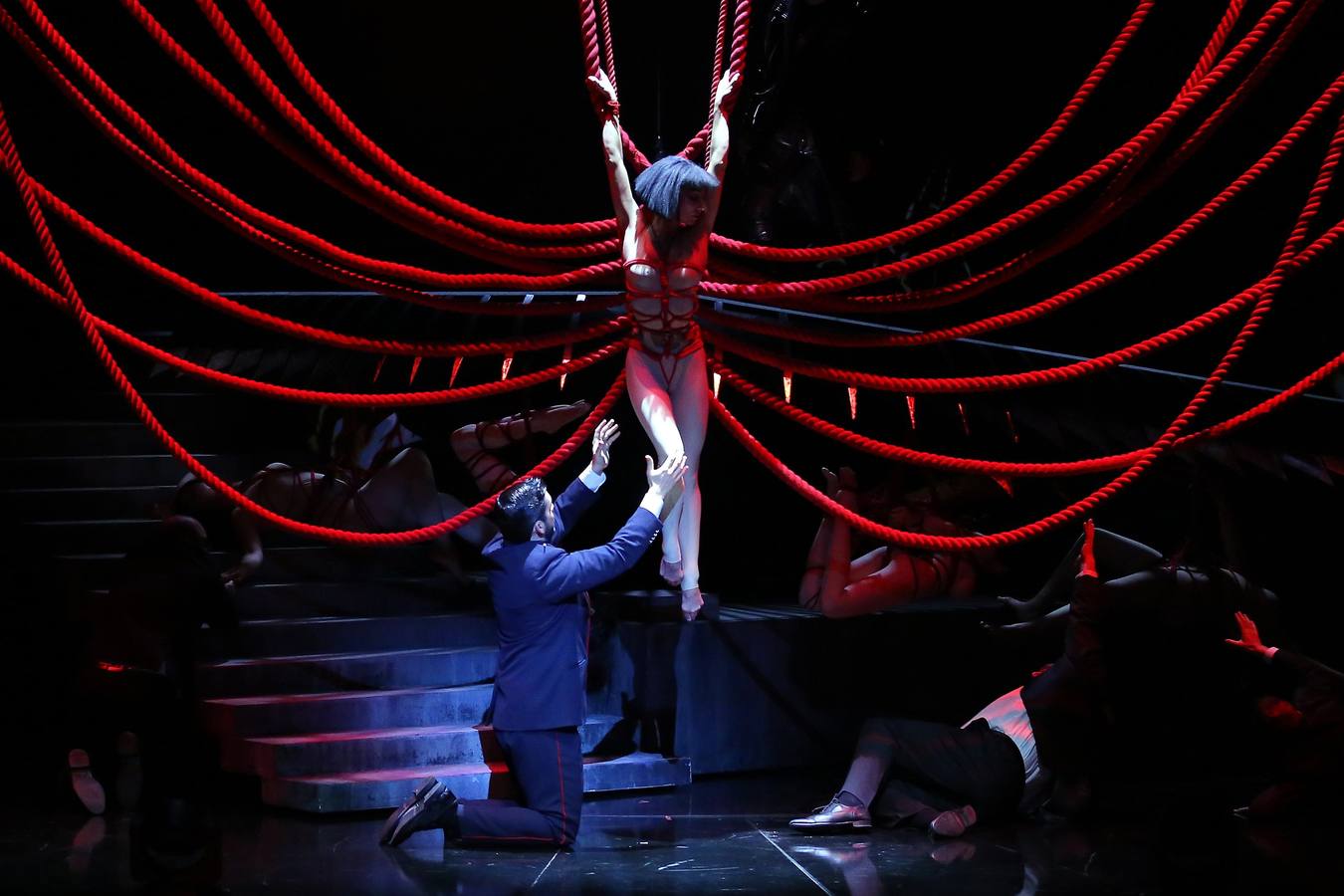 Ensayo general de la ópera «Madama Butterfly» en Australia