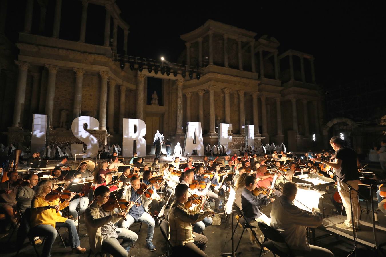 'Sansón y Dalila' inaugura el 65 festival de Teatro de Mérida en una noche inolvidable