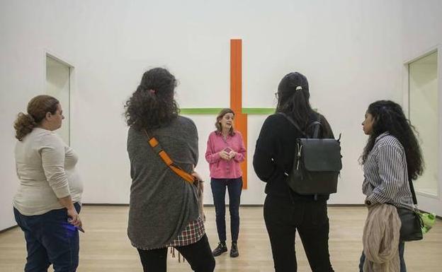 Exposición sobre minimalismo en el Helga de Alvear de Cáceres